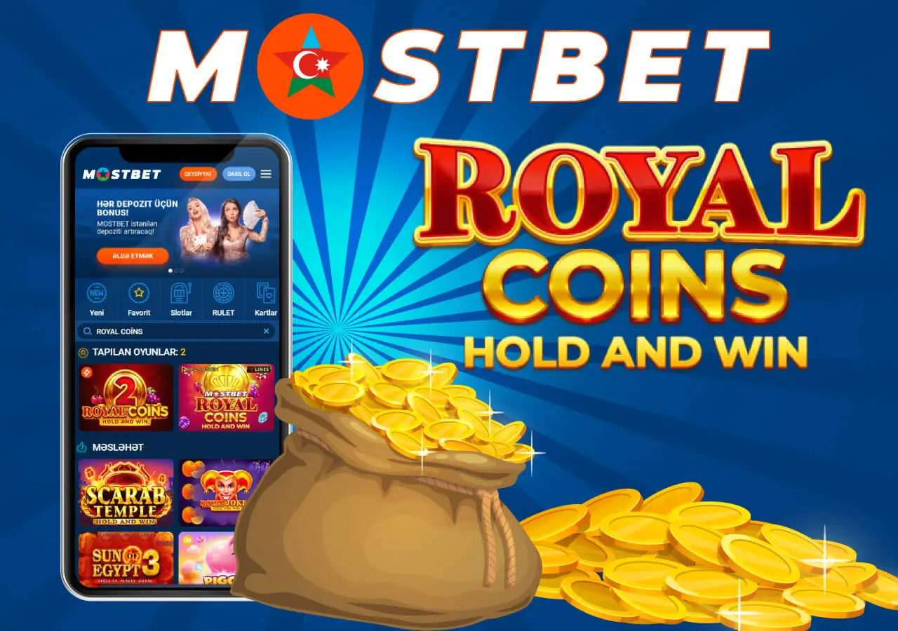 Mostbet kazinosunda Royal Coins oyunu